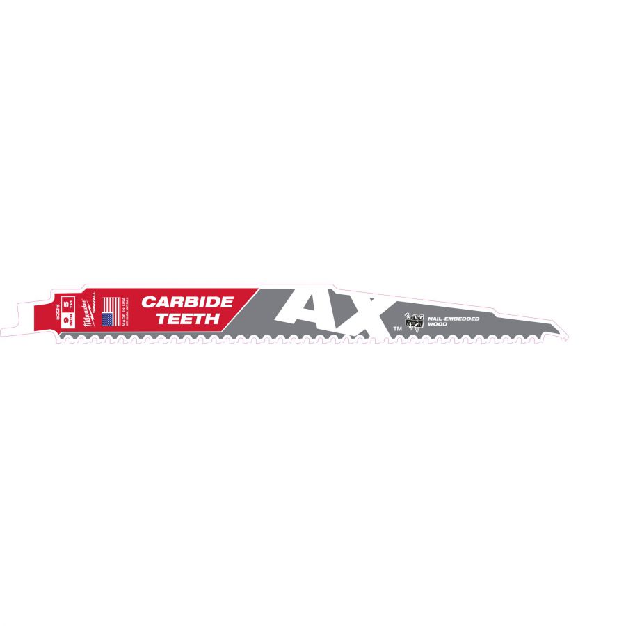 Säbelsägeblatt Demontage THE AX HM-bestückt 230 x 5 mm - 1 Stück